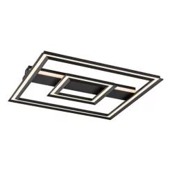   RÁBALUX 71071 SIDONA Modern LED Mennyezeti Lámpa Fekete IP20