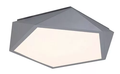 RÁBALUX 71251 RAFFA Modern Mennyezeti Lámpa Szürke IP20