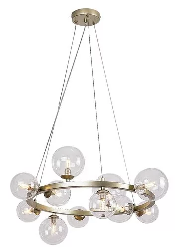 RÁBALUX 71300 ASLOV Glamour Függesztett Lámpa Arany G9 IP20