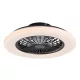 RÁBLAUX 71329 DALFON2 Ventilátoros lámpa Fekete IP20