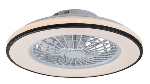 RÁBLAUX 71331 DALFON2 Ventilátoros lámpa Fekete IP20