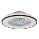 RÁBLAUX 71331 DALFON2 Ventilátoros lámpa Fekete IP20