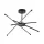 RÁBALUX 71338 HENLI2 Modern Led Függesztett Lámpa Fekete IP20