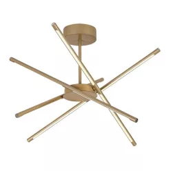   RÁBALUX 71339 HENLI2 Modern Led Függesztett Lámpa Arany IP20