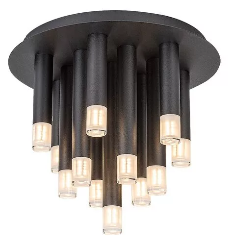 RÁBALUX 71354 RAMIRA Glamour Mennyezeti Lámpa Fekete G9 IP20
