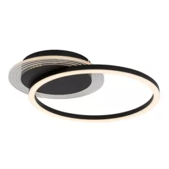   RÁBALUX 71368 KERSTIN Modern LED Mennyezeti Lámpa Fekete IP20