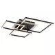 RÁBALUX 71371 OTTAVIA Modern LED Mennyezeti Lámpa Fekete IP20