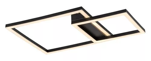 RÁBALUX 71376 HELETH Modern LED Mennyezeti Lámpa Fekete IP20