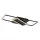 RÁBALUX 71391 KITLEE Modern LED Mennyezeti Lámpa Fekete/ Arany IP20