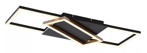 RÁBALUX 71391 KITLEE Modern LED Mennyezeti Lámpa Fekete/ Arany IP20