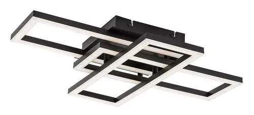 RÁBALUX 71394 MERENI Modern LED Mennyezeti Lámpa Fekete IP20