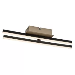   RÁBALUX 71396 DEMIR Modern LED Mennyezeti Lámpa Fekete/ Arany IP20