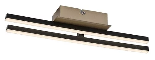 RÁBALUX 71396 DEMIR Modern LED Mennyezeti Lámpa Fekete/ Arany IP20