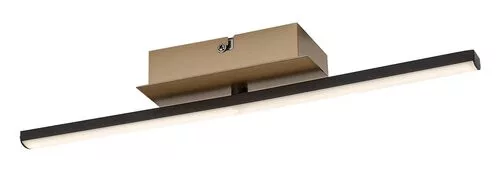 RÁBALUX 71397 DEMIR Modern LED Mennyezeti Lámpa Fekete/ Arany IP20