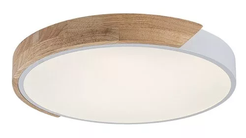 RÁBALUX 71417 MAPLE2 Kerek Mennyezeti Lámpa Matt Fehér IP20