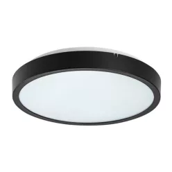 RÁBALUX 71435 ALENZO Kerek Mennyezeti Lámpa Fekete IP20