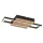 RÁBALUX 71455 NOXELLE Modern LED Mennyezeti Lámpa Matt Fekete/ Tölgy IP20