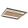 RÁBALUX 71457 NOXELLE Modern LED Mennyezeti Lámpa Matt Fekete/ Tölgy IP20
