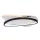 RÁBALUX 71469 BRANTIEL Modern LED Mennyezeti Lámpa Fekete/ Fehér IP20