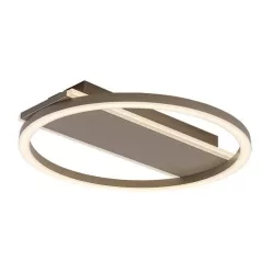   RÁBALUX 71474 GLAVIAN Modern LED Mennyezeti Lámpa Grézs IP20