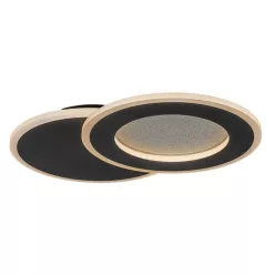   RÁBALUX 71486 LUREO Modern LED Mennyezeti Lámpa Matt Fekete IP20