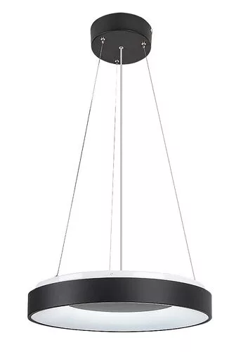 RÁBALUX 72001 CEILO Modern Led Függesztett Lámpa Fekete IP20