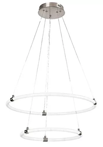 RÁBALUX 72009 IRELIA Modern Led Függesztett Lámpa Szatin Króm IP20