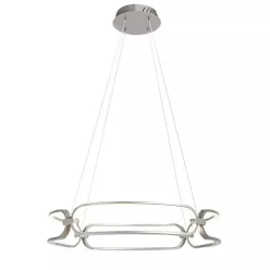   RÁBALUX 72010 FRINGILLA Modern Led Függesztett Lámpa Szatin Króm IP20