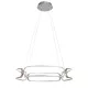 RÁBALUX 72010 FRINGILLA Modern Led Függesztett Lámpa Szatin Króm IP20