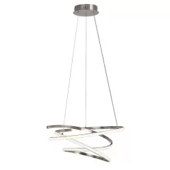   RÁBALUX 72020 ESILDA Modern Led Függesztett Lámpa Szatin Króm IP20