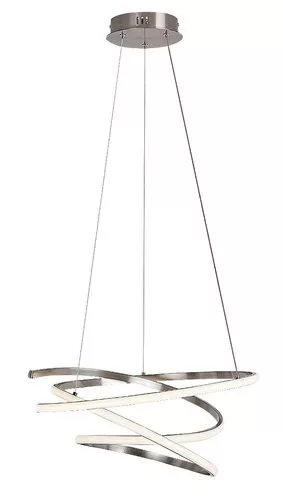 RÁBALUX 72020 ESILDA Modern Led Függesztett Lámpa Szatin Króm IP20