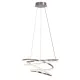 RÁBALUX 72020 ESILDA Modern Led Függesztett Lámpa Szatin Króm IP20