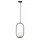 RÁBALUX 72028 GHITA Glamour Függesztett Lámpa Fekete E27 IP20