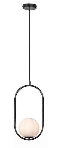 RÁBALUX 72028 GHITA Glamour Függesztett Lámpa Fekete E27 IP20
