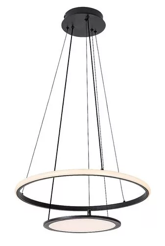 RÁBALUX 72040 JASERO Modern Led Függesztett Lámpa Fekete IP20