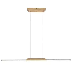   RÁBALUX 72084 TAMUR Modern Led Függesztett Lámpa Bükk IP20