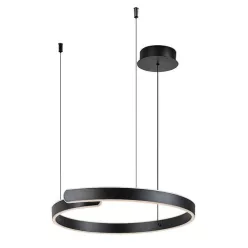   RÁBALUX 72114 SILNORA Modern Led Függesztett Lámpa Fekete IP20