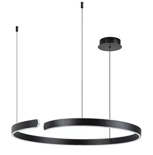 RÁBALUX 72115 SILNORA Modern Led Függesztett Lámpa Fekete IP20