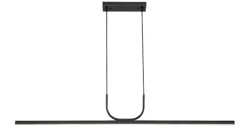 RÁBALUX 72127 ELIA Modern Led Függesztett Lámpa Matt Fekete IP20