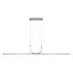 RÁBALUX 72129 ELIA Modern Led Függesztett Lámpa Króm IP20