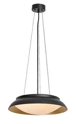 RÁBALUX 72134 HAFSA Modern Led Függesztett Lámpa Fekete/ Arany IP20