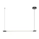 RÁBALUX 72169 NIVARO Modern Led Függesztett Lámpa Fekete IP20