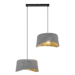  RÁBALUX 72190 FARENZO Modern Led Függesztett Lámpa Fekete E27 IP20