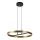 RÁBALUX 72221 THRIC Modern Led Függesztett Lámpa Fekete/ Arany IP20