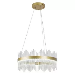 RÁBALUX 72227 MABEL Glamour Függesztett Lámpa Arany IP20