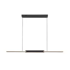   RÁBALUX 72231 SINDRI Modern Led Függesztett Lámpa Fekete IP20