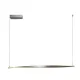RÁBALUX 72234 ELVIO Modern Led Függesztett Lámpa Szatin Króm IP20