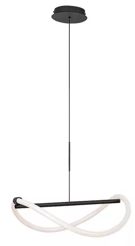 RÁBALUX 72252 SERENA Modern Led Függesztett Lámpa Fekete IP20