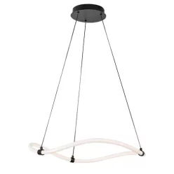   RÁBALUX 72253 SERENA Modern Led Függesztett Lámpa Fekete IP20