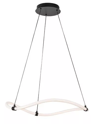 RÁBALUX 72253 SERENA Modern Led Függesztett Lámpa Fekete IP20